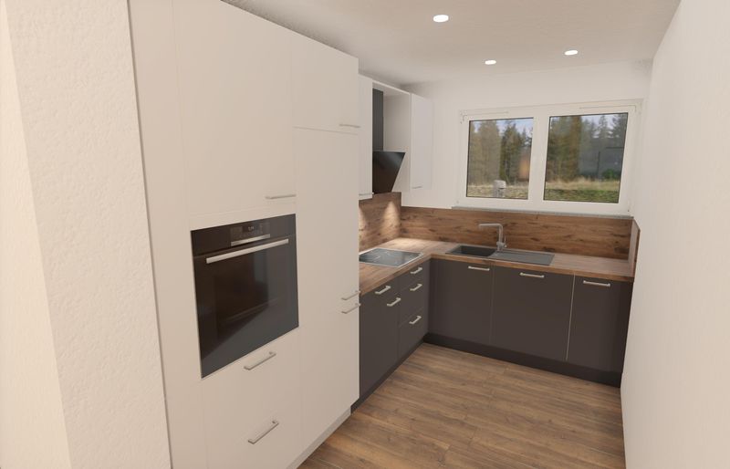 Großzügiges 1-Zimmer-Appartment - Einbauküche, Südbalkon, Keller
